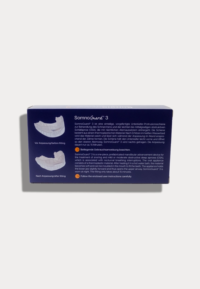 SomnoGuard 3 oral appliance